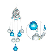 Load image into Gallery viewer, Chandelier Wind Chimes Ab Coating Crystal Prisms Hanging Sun Catcher Rainbow Chaser Crystals Ball Prisms Window Curtains Pendant Home Decor Gifts Garden Patio Yard