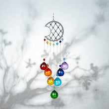 Load image into Gallery viewer, Chandelier Wind Chimes Ab Coating Crystal Prisms Hanging Sun Catcher Rainbow Chaser Crystals Ball Prisms Window Curtains Pendant Home Decor Gifts Garden Patio Yard