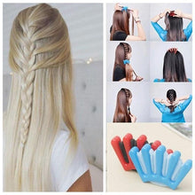 将图片加载到图库查看器,Charming French Style 1pcs Women Girls Sponge Hair Braider Plait Hair Twist Braiding Tool Hair Styling Tools Small And Easy to Carry Hair Accessories