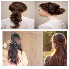 将图片加载到图库查看器,Charming French Style 1pcs Women Girls Sponge Hair Braider Plait Hair Twist Braiding Tool Hair Styling Tools Small And Easy to Carry Hair Accessories