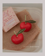 Load image into Gallery viewer, Cherry Candle Creative Decoration Soy Wax Aromatherapy Candle Home Decoration Scented Candle Red Cherry Candle Cherry Shaped Scented Candle Mini Paraffin Wax Candle Small Scented Candle Wax Decorative Candle For Bedroom Bathroom Decoration Parties
