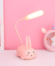 Load image into Gallery viewer, Children Desk Lamp LED Bedside Table Lamp Flexo Balance Light Gooseneck Drawing Iluminaria For Study Badroom Decor Cute Bear Cute Study Lamps for Bedroom Décor