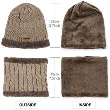Load image into Gallery viewer, Children's Winter Hat and Scarf Set