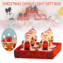 将图片加载到图库查看器,Christmas Candle Themed Festival Ornament Christmas Tea light Candles Handmade Delicate Santa Claus Snowman Pine Cones Christmas Tree Candles Christmas Home Decorations Decorative Cartoon Shaped Candle Home Decor