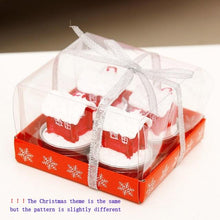 Load image into Gallery viewer, Christmas Candles Paraffin Home Desktop Decorations Tea light Candles Handmade Delicate Santa Snowman Acorn Tree Candles For Christmas Home Decoration Gifts Wedding Party Holiday Lights Christmas Ornaments
