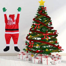 Load image into Gallery viewer, Christmas Climbing Hanging Santa Claus Decor