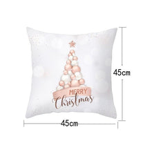将图片加载到图库查看器,Christmas Decorations Snowflake Santa Claus Merry Christmas Cover Cushion Pillowcase Xmas Holiday Couch Pillows Rustic Christmas Decorations Winter Pillowcase for Living Room Home Happy New Year