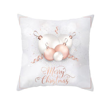 将图片加载到图库查看器,Christmas Decorations Snowflake Santa Claus Merry Christmas Cover Cushion Pillowcase Xmas Holiday Couch Pillows Rustic Christmas Decorations Winter Pillowcase for Living Room Home Happy New Year