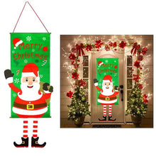 Load image into Gallery viewer, Christmas Door Hanging Flag Decor