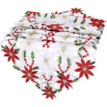 Load image into Gallery viewer, Christmas Embroidered Table Runners