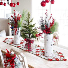 Load image into Gallery viewer, Christmas Embroidered Table Runners