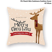 Load image into Gallery viewer, Christmas Pillowcase Santa Cluas Pillow Covers Xmas Holiday Couch Pillows Rustic Christmas Decorations Winter Pillowcase For Home Living Room Xmas Ornaments Navidad Gifts