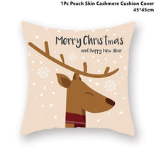 Load image into Gallery viewer, Christmas Pillowcase Santa Cluas Pillow Covers Xmas Holiday Couch Pillows Rustic Christmas Decorations Winter Pillowcase For Home Living Room Xmas Ornaments Navidad Gifts