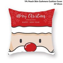 Load image into Gallery viewer, Christmas Pillowcase Santa Cluas Pillow Covers Xmas Holiday Couch Pillows Rustic Christmas Decorations Winter Pillowcase For Home Living Room Xmas Ornaments Navidad Gifts