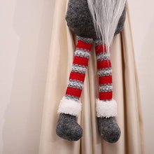 Load image into Gallery viewer, Christmas Plaid Curtain Buckle Santa Snowman Curtain Tiebacks Tie Rope Christmas Decor Curtain Buckle Bandage Curtain Tieback Santa Curtain Buckle Tieback Curtain Holder Fastener Doll Wine Bottle Topper For Home Window Decorations Christmas Ornaments