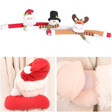 Load image into Gallery viewer, Christmas Plaid Curtain Buckle Santa Snowman Curtain Tiebacks Tie Rope Christmas Decor Curtain Buckle Santa Claus Holdback Decor Snowman Drapes Holder For Home Window Xmas Ornaments Gift