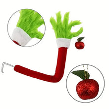 Load image into Gallery viewer, Christmas Poseable Bendable Grinch Furry Elf Decorations