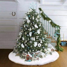 Load image into Gallery viewer, Christmas Tree Skirt Plush Lovely Decorations