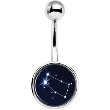 将图片加载到图库查看器,Zodiac Constellation Gemini Belly Ring