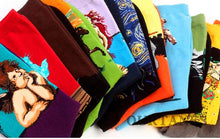 将图片加载到图库查看器,Classic Autumn Winter Retro Personality Art Van Gogh Mural World Famous Oil Painting Female Sock For Men And Women