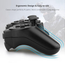 Load image into Gallery viewer, Classic Blue Bluetooth Wireless Joystick Gamepad Controller Compatible With PC Monitor Laptop