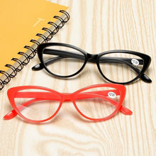 Load image into Gallery viewer, Classic Cat Eye Reading Glasses Eye Protection Eyewear Computer And Stylish Frame Eyewear Men Women Presbyopia Diopter Eyewear +1.0+1.5+2.0+2.5+3.0+3.5+4.0
