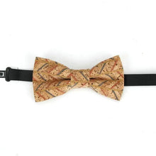 Load image into Gallery viewer, Classic Children Striped Elegant New Bow Tie Cute Kids Design Boys Brown Color Printed Bowties