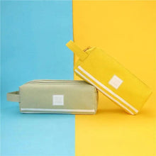 Load image into Gallery viewer, Classic Colorful Large Capacity Pencil Cases For Students Cool Design Double Zipper Pencil Pouch Pen Bag For School