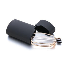 Load image into Gallery viewer, Classic Fashionable Folding Reading Glasses With Case For Men Women Telescopic Rotation Eyeglasses Includes Glasses Case Blue Light Blocking Reading Glasses Folding Reading Glasses, Small Folding Readers for Men Women
