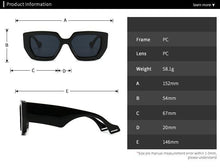 Load image into Gallery viewer, Classic Frames Style New Vintage Fashion Square Sunglasses For Men & Women Famous Luxury Design Big Frame Gradient SunGlasses For Female