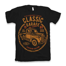 Load image into Gallery viewer, Classic Garage Men's Bamboo Viscose/Organic Cotton Short Sleeve Graphic T-Shirt