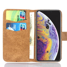 将图片加载到图库查看器,Classic iPhone 5 5S SE 5C Case Flip Leather Phone Cover For iPhone 6 6S PLUS 7 8 X Shockproof Stand Cases Wallet Extra Thin Leather Case Compatible with iPhone