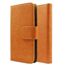 将图片加载到图库查看器,Classic iPhone 5 5S SE 5C Case Flip Leather Phone Cover For iPhone 6 6S PLUS 7 8 X Shockproof Stand Cases Wallet Extra Thin Leather Case Compatible with iPhone