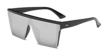 Load image into Gallery viewer, Classic Male Big Black Sunglasses For Men & Women New Fashionable Design New Mirror Pink Square Oversize Square Sunglasses for Women Men
