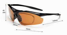 Load image into Gallery viewer, Classic Sports Bike Shape Glasses With Outdoor Windshield Bicycle Glasses New Stylish Cycling Sunglasses With Windproof New Light & Multicolor Sunglasses For Men & Women