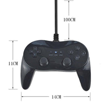 将图片加载到图库查看器,Classic White And Black Wired Pro Remote Game Controller Compatible With PC Laptop