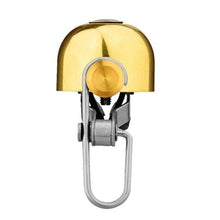 Load image into Gallery viewer, Classical Stainless Bell Cycling Horns Bike Handlebar Bell Horn Crisp Sound Horn Safety Bicycle Bell With Mounting Lock Plates Bike Bell Classic Bicycle Bell For Bike Ring Bell With Loud Sound Bells For Road Mountain Bike Handlebars Adults