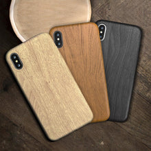 Load image into Gallery viewer, Classy Vintage Design Genuine Natural Wood Phone Case Wooden Texture Back Case For iPhone11 Case Luxury Phone Cover For iPhone 6 6s 7 8 plus 11 Pro max Case New Fashion Soft Case