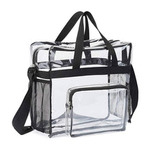 Load image into Gallery viewer, Clear Transparent Shoulder Bag Stadium Approved
