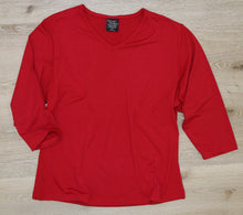 Load image into Gallery viewer, Clearance Women's Bamboo Viscose/Cotton V-Necks 3/4 Sleeve T-Shirt