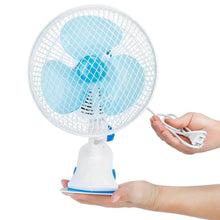 Load image into Gallery viewer, Clip-On 2 Speeds Quiet Clamp Fan