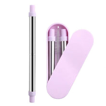 将图片加载到图库查看器,Collapsable Telescopic Reusable Drinkable Straw