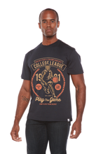 Load image into Gallery viewer, College League Men's Bamboo Viscose/Organic Cotton Short Sleeve Graphic T-Shirt