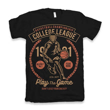 Load image into Gallery viewer, College League Men's Bamboo Viscose/Organic Cotton Short Sleeve Graphic T-Shirt