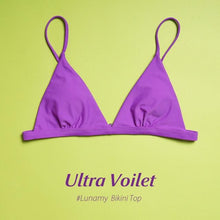 将图片加载到图库查看器,Colorful Bikini Thong Swimwear Women Swimsuit Top And Bottoms T-Back Brazilian Swimming Women's Strappy Triangle Bikini Sets High Cut Cheeky Thong Bottom Swimsuits