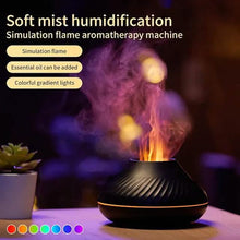 Load image into Gallery viewer, Colorful Flame Aromatherapy Machine