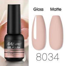 将图片加载到图库查看器,Colorful Glossy Gel Nail Polish 8ml Modern Permanent UV LED Nails Gel Luxury Fashion For Women and Girls Shine Design