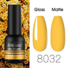 将图片加载到图库查看器,Colorful Glossy Gel Nail Polish 8ml Modern Permanent UV LED Nails Gel Luxury Fashion For Women and Girls Shine Design