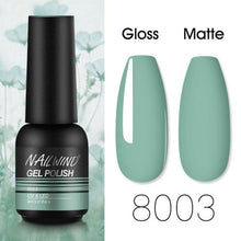 将图片加载到图库查看器,Colorful Glossy Gel Nail Polish 8ml Modern Permanent UV LED Nails Gel Luxury Fashion For Women and Girls Shine Design