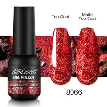 将图片加载到图库查看器,Colorful Glossy Gel Nail Polish 8ml Modern Permanent UV LED Nails Gel Luxury Fashion For Women and Girls Shine Design
